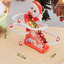 儿童玩具、圣诞老人礼物、组装玩具、电动轨道、爬楼梯、灯光音乐玩具、拼图、儿童圣诞礼物 - 彩色 - 查看 10