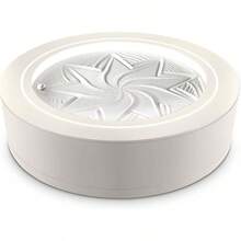 Drift Sandscape de 11 pulgadas, tamao compacto, jardn Zen, accesorios de meditacin, paisaje de decorativo, iluminacin inteligente, habilitado para Wi - Fi crema - Crema - Ver 1
