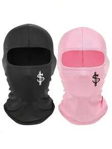 1/2/3pcs Unisex Balaclava Hat, Versatile Printed Sports Face Mask, Breathable, Moisture-Wicking, Suitable For Outdoor Hiking, Daily Cycling - P - View 19