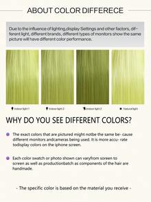 绿色 13*4 蕾丝前假发，直发，采用优质合成纤维，质地优良，30 英寸超长直发，适合情人节、音乐节、日常佩戴、节日装扮，也可作为女士圣诞装饰或圣诞礼物。 - 青檸色 - 查看 10