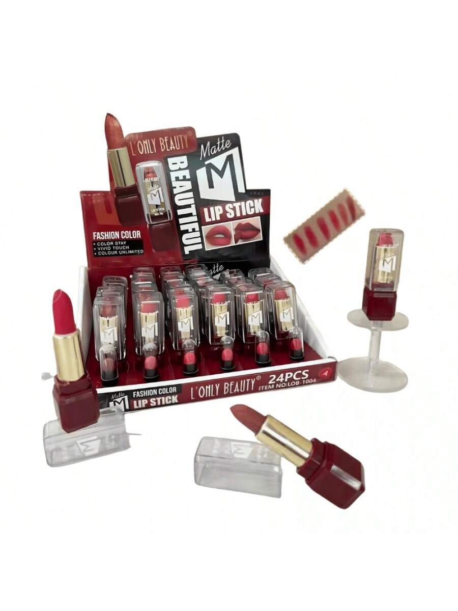 lápiz labial de alta durabilidad y estetica - belleza llamativa