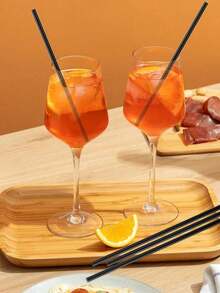 Plastic Coffee/Beverage Straws, Suitable For Bubble Tea, Soy Milk, Juice, Coffee, Cocktails, Smoothies, Milkshakes And Cold Drinks, Ideal For Hawaii Parties, Weddings, Birthdays, Pools, Summer, Beaches And Home Use. - Multicolor - View 6