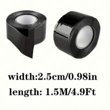 YITAPE 1 Roll Pipe Repair Tape, Self-Fusing Waterproof Thick Sealing Tape Accessories - Black - View 8