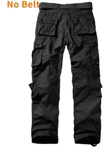 ¡RecomendadoPantalones de Senderismo para Hombre, Pantalones Tácticos Ligeros de Trabajo Casual Ripstop Pantalones Cargo para Hombre con Bolsillos Sin Cinturón¡Top de Temporada - A - Ver 2