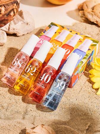 1/4/5PCS 40ml Limited Edition Brazilian Aromatherapy Spray Mist - Long-Lasting Vanilla Coconut Floral Scent Air Freshener With Gift Box | Ideal Gift For Home Party Travel