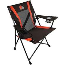 Kijaro Sports Fan Silla Plegable, 66 cm de Largo x 90 cm de Ancho x 94 cm de Alto, Cleveland Browns(default) - Multicolor - Ver 2
