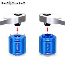 RISK Bicycle DUB Chainring Crank Arm Removal Tool, XTR M9100 Bottom Bracket Crank Arm Bolt Disassembly Tool - Multicolor - View 5