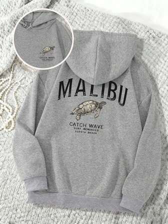 Casual And Fashionable Printed Patterns Hooded Women's Fall Clothes, With A Sweet And Gentle Temperament Fall Tops, Slim And Comfortable Hooded Sportswear, Suitable For Daily Casual Wear, Fall Women Clothes