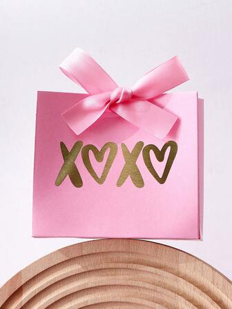 10个可爱迷你礼盒套装 - “XOXO”设计，非常适合装糖果、巧克力和小礼物 - 情人节、生日和各种庆祝场合的理想之选 - 时尚粉色系可选，适合返校季和情人节