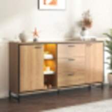 Storage Cabinets - Natural Oak - View 5