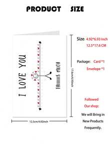 Romantic Anniversary Card | Funny Love Card (For Couples, Boyfriend/Girlfriend, Partners) | Funny Valentine's Day Card | Romantic Unisex Birthday Card-1PC - Multicolor - View 5