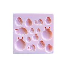 Lady Bug Silicone Mold | Food Craft Chocolate, Candy, Gummy | Art Craft Epoxy Resin Casting |  | Single Piece,Light Pink - Light Pink - View 2