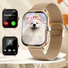 SIMSONLAB Nuevo reloj inteligente 2025 de 1,83" con pantalla táctil HD completa, unisex, compatible con marcación/respuesta de teléfono, podómetro, contador de calorías, múltiples modos deportivos, notificaciones de mensajes y llamadas, reloj inteligente multifuncional, smartwatch de fitness, mejor opción de regalo - Multicolor - Ver 22