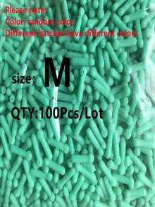 100个装钓鱼硅胶浮标支架，比赛用浮标支架，新款耐用高端钓鱼浮标支架，蓝色浮标支架，橡胶硅胶钓鱼配件 - 綠色 - 查看 8