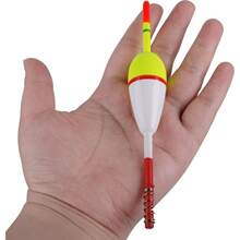 Flotadores de pesca, flotadores de madera de balsa, flotadores ovalados, flotadores para trucha lubina, trucha, lubina, callejas 5 unidades, 5, 63x 0, 91x 1, 97 pulgadas - inicial - Ver 7