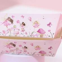 6pcs/12pcs Fairy Theme Food Trays, Fries & Snack Boxes, Suitable For Princess & Fairy Theme Birthday Party, Wedding Supplies, Spring Outdoor Decor - Multicolor - View 8