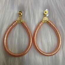 1 Pair Fashionable Sequin Filled Jelly Earrings, Women's Tree Of Life Earrings - Multicolor - View 16