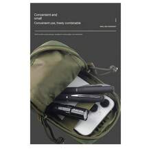 Ultimate Smartphone Hiking Companion Backpack Strap Pouch - Spacious Water-Resistant Storage With Multiple Compartments For Phones Up To 6.7 Inches, No Battery Required - Perfect For Outdoor Enthusiasts And Travelers