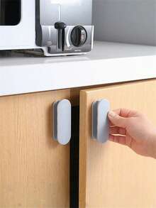 2pcs No-Drill Drawer Handles Supports, Multifunctional Labor-Saving Auxiliary Tool, Suitable For Doors, Windows, Cabinets, Pulls, Knobs