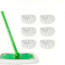 Microfiber Mop Pads 6 Pieces For Floor Cleaning,Fit Different Dust Mops: Full Polyester Microfiber Replacement Pads - 6 CÁI - Xem 1