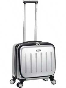 ¡RecomendadoRockland Bf29-plata, Equipaje De Mano Unisex Adulto, Plateado, Carry-On 17-Inch¡Top de Temporada - Plateado - Ver 2