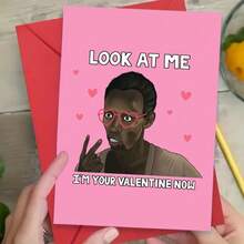 1PC Humorous Valentines Day Greeting Card With Envelope High Quality Paper Unusual Confession Card For Husband Wife Him Her Suitable For Valentines Day Anniversary Funny Love Message Christmas Birthday Thank You Invitation Wedding Party Celebration Card Perfect For All Occasions As Greeting Card Birthday Card Christmas Card Thank You Card Invitation Card Wedding Card With Red Envelope - 1 cái - Xem 5