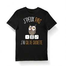 Camiseta Referencia Kaamelott Perceval y Karadoc Jeu Ass de Chouette El juego de mesa Camiseta orgánica para Hombre, Mujer y Niño y Bodys de Bebé - Negro - Ver 1