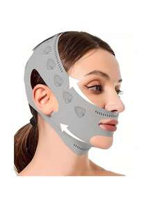 Fashionable Lifting & Firming Bandage - Petite V-Face Shaper, Comfortable Ice Silk Material, Daily Lifting & Firming Mask - Multicolor - View 12