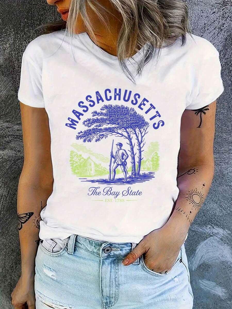 Massachusetts - White - View 1
