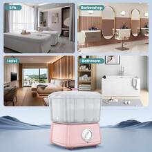 Hot Towel Warmer, Rapid Heating Towel Steamer For Facials Can Hold 12 Mini Wet Towels, Portable Mini Towel Warmer For Bathroom,Spa And Salon - US B Type Plug(110-127V) - View 6