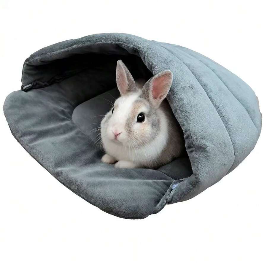 Warm Cotton Nest For Small Pets Like Guinea Pigs, Rabbits, Hamsters, Cats, Enclosed Design, Suitable For Winter
