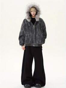 Men Winter Coats - màu đen - Xem 2