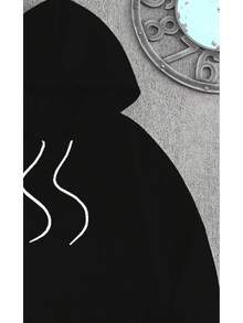 OBM TANG YUNSHU Men'S Oversized Hooded Sweatshirt - Heavyweight Gym & Streetwear Pullover With "BE HAPPY LIFT HEAVY" Back Print, Loose Fit Hoodie For Men & Women, Plus Size, Knit - 混合色 - 查看 6
