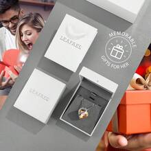 Collar con dije de corazón infinito con cristales de piedra natal para 12 meses, joyería regalos para mujer, tono plateado, 18 + 2 pulgadas - 13c-Protección-vidrio Negro - Ver 5