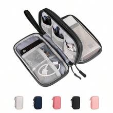 Travel Organizer Bag Cable Storage Organizers Pouch Carry Case Portable Waterproof Double Layers Storage Bags For Cable Cord - Multicolor - View 4
