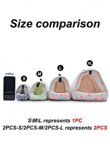 1个随机颜色心形/海星图案毛绒加厚全封闭防风保暖鸟窝、鹦鹉窝、仓鼠窝，超柔软，适合鸟类和小宠物在秋冬季使用