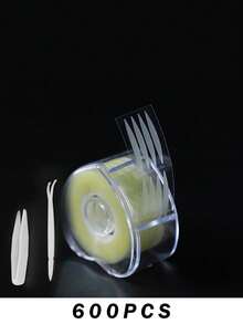 600片无痕双眼皮贴+工具+隐形提拉贴 - 自然、低敏、持久塑形，无痕双眼皮贴，适合大眼、短眼、窄眼、长眼和橄榄眼等各种眼型 - 易于使用、舒适且可重复使用的美容方案