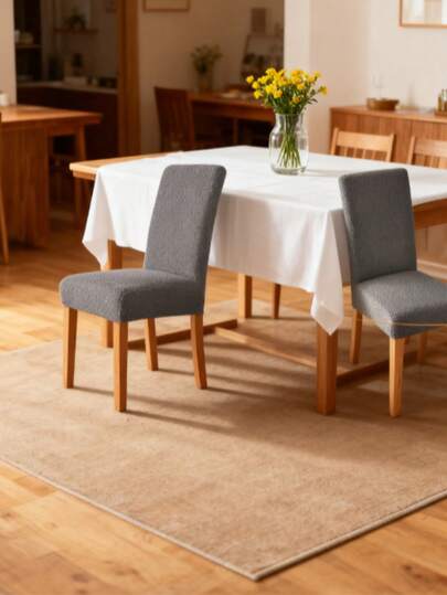 Funda para silla en forma de T - 08# Gris oscuro - Funda delgada para silla en forma de T de 160 mm