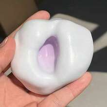 Sticky Rice Ball Stress Relief Squeeze Toy, Soft Sticky Rice Filling, Squeeze To Release Pressure, Thin Ice Skin Wrap, Plastic Sticky Rice Ball Texture, Ideal Gift For Office, Party, April Fool's Day (No Needles Required) - Multicolor - View 8