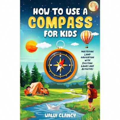How To Use A Compass: Mastering Land Navigation With Exciting Games And Activities Young Series