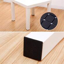 5Set (30pcs/Set)Self Adhesive Floor Protectors Chair Leg Pads Table Rubber Pad Feet Anti Slip - Black - View 5