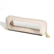 1 pieza Bolsa transparente para brochas de maquillaje, bolsa de almacenamiento de cosméticos portátil, adecuada para viajes diarios, bolsa de almacenamiento con cremallera, bolsa organizadora, artículos de papelería multifuncionales, bolsa de almacenamiento con cremallera, bolsa organizadora, bolsa de almacenamiento de cosméticos portátil, accesorio de uso diario versátil para mujeres, bolsas de maquillaje, artículos esenciales de viaje, regalos, relleno de calcetines, decoración de habitación - Multicolor - Ver 13