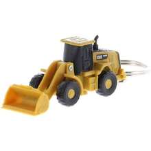 Diecast Micro 950M - Llavero para cargador de ruedas - Amarillo oruga - Ver 3