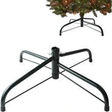 - Soporte de metal para rbol de Navidad de 15. pulgadas, base plegable universal para rbol de Navidad de 3 pies a 6 pies - Verde - Ver 2