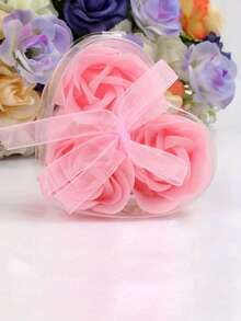 1 Pack, Rose Soap Flower Gift Valentine's Day Gift For Girlfriend Wedding Gift Simulation Soap Flower Box Set Creative Gifts - Multicolor - View 1