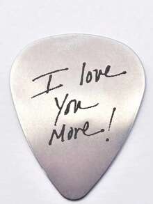 [Custom] Personalized Guitar Picks, I Will Always Pick You, Personalized Guitar Picks, Stainless Steel Guitar Picks - Multicolor - View 6