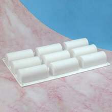 Mostsom 3.28'' Length Cylinder Strips Biscuit Chocolate Sticks Cookies BaFKing Jelly Silicone Mold Ice Tube MaFKing Trays, Perfect Ice Cube Sticks Molds (Cylinder H),CylinderH - 汽缸H - 查看 8
