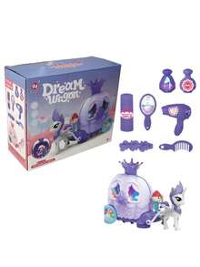 Carruaje Unicornio Mágico Dream Wagon Con Luces Y Sonido - Multicolor - Ver 3