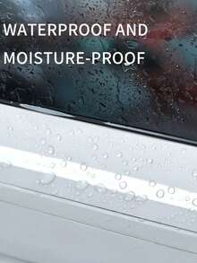 1卷500厘米冬季防风密封胶带 - 1.18英寸宽，强力粘性窗户隔热膜，防风防水密封，多用途家用，无残留高光泽