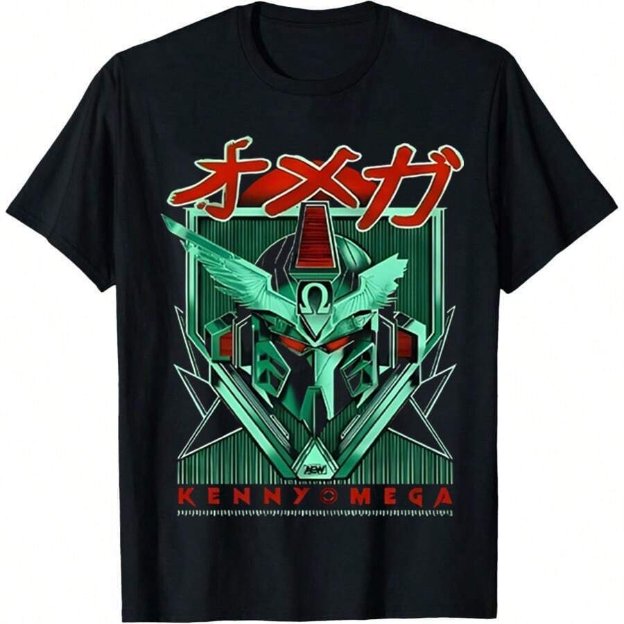 Kenny Omega - Omegatron AEW Official T-Shirt - Black - View 1